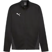 Puma Trainingsjacke "TEAMGOAL TRAINING JACKET" ohne Kapuze sportlicher Stil, atmungsaktives Material, mit Reißverschlusstaschen