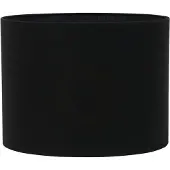 Light & Living Zylinder-Lampenschirm Livigno – Schwarz – Ø 50 x 38 cm – Modern