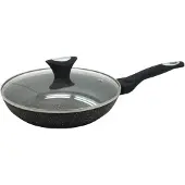 Klausberg Granit Bratpfanne 28cm mit Deckel KB-7041