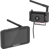 Prouser Rückfahrkamera "Rückfahr-Kamerasystem kabellos 5" Monitor" Full HD
