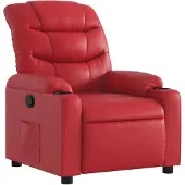vidaXL Relaxsessel Rot Kunstleder