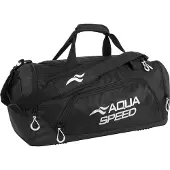 Aqua-Speed Duffle Bag L, Sporttasche, schwarz-weiß