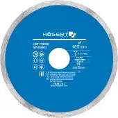 GTV HOEGERT TARCZA DIAMENTOWA 125x22,2/PEŁNA