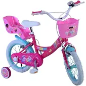 Barbie Kinderfahrrad Mädchen 14 Zoll Rosa Zwei Handbremsen