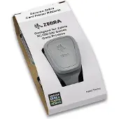 Zebra Ribbon, Mono -White