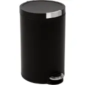 EKO - Artistic Treteimer 20 Liter - Stainless steel Plastic - Matt Schwarz