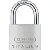 ABUS Vorhängeschloss Titalium 64ti 60 - 60 mm - grau