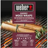 Weber Räuchermäntel Kirschholz für Fisch 8 Stück 215x215mm Modell 17628