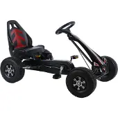 Volare Go-Kart-Rennwagen - Jungen - Gross - Luftreifen - Schwarz