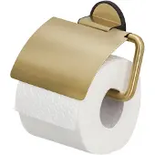 Tiger Toilettenpapierhalter Tune Klep Messing Gebürstet Schwarz
