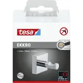 TESA EKKRO Handtuchhaken inkl. Klebelösung ohne Bohren