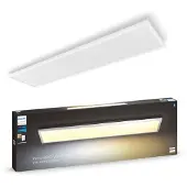Philips Hue Smart Home Deckenlampe Aurelle, dimmbar, weiß / opal, für Wohn- / Esszimmer, Metall, Modern, Smart Home Deckenlampe