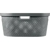 Curver Kosz na pranie Infinity Recycled 40L szary