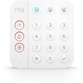 Ring Alarm Keypad (2nd Gen), Alarmempfänger, Weiß, Wand, 100 mm, 23 mm, 149 mm