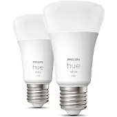 Philips White 8719514289192A, Intelligentes Leuchtmittel, Bluetooth/Zigbee, Weiß, LED, E27, A60