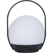 Lutec Smart table lamp Cardi black