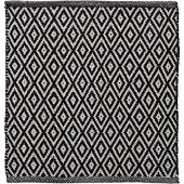 Sealskin Toilettenmatte Trellis Schwarz - 60 x 60 cm