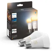 Philips White Ambiance E27 (Doppelpack, ersetzt 60 Watt)