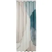 Sealskin Duschvorhang Earth Dunkelgrün Weiß(180 x 200 cm)