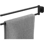 Tiger Handtuchhalter Carv 2-armig Schwarz