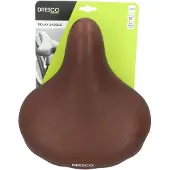 Dresco Urban XL Fahrradsattel 90° Sitzwinkel Braun