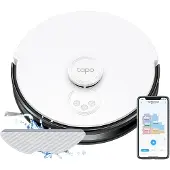 TP-LINK Tapo RV30, Beutellos, Schwarz, Grau, Weiß, Rund, 3 Rad/Räder, 0,4 l, 57 dB
