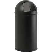 EKO - Pushcan 40 Liter - Steel - Matt Schwarz
