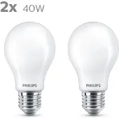 Philips 4,5W - E27 - 2700K - 470 lumen 2er-Set