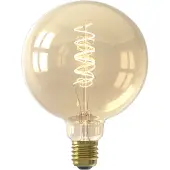 Calex Lichtquelle 3,8W - E27 - G125 - Led - Filament Gold Ø 12,5cm