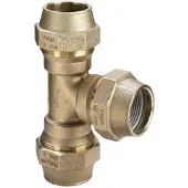 Viega T-Stück 9051 275877 63mm, gleichseitig, Rotguss