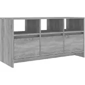 vidaXL TV-Schrank Grau Sonoma 102x37,5x52,5 cm Holzwerkstoff