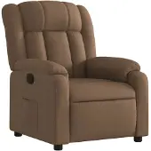 vidaXL Relaxsessel Braun Stoff