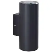 LINDBY - Nati Round Außenwandleuchte IP54 Dark Grey