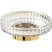 DECOR WALTHER Seifenschale Century Transparent Gold