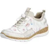 Rieker Schnürschuhe weiß in Gr. 41