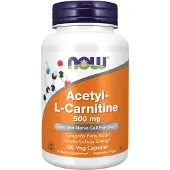 Now Acetyl-L-Carnitin 500 mg 100 St Kapseln