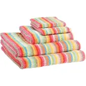 Cawö Kosmetiktuch Stripes Stripes Multi (6er Set)