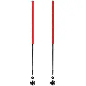 Les batons d'Alain - Skitourenstöcke &ndash; Unisex &ndash; Les Bâtons d'Alain &ndash; 2026 - Cerise - Größe 135 cm - Rot