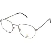 Carrera 323 Herren-Brille inkl. Gläser Vollrand Geometrisch Metall-Gestell 51/21/145, grau