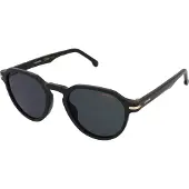 Carrera 314/S Unisex-Sonnenbrille Vollrand Panto Kunststoff-Gestell, schwarz