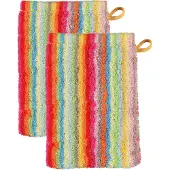 Cawoe Waschlappen Stripes Stripes Multi (6er Set)