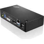 Lenovo ThinkPad USB 3.0 Pro Dock, Kabelgebunden, USB 3.2 Gen 1 (3.1 Gen 1) Type-A, 3,5 mm, 10,100,1000 Mbit/s, Schwarz,