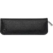 Pelikan 958025, Hartschalenetui für Stifte, Leder, Schwarz, Einfarbig, Reißverschluss, Erwachsener