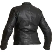 Halvarssons Orsa Damen Motorrad Lederjacke, schwarz, 36