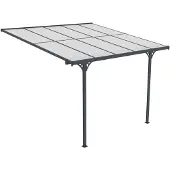 Fornorth Terrassenüberdachung 313x300x225-270cm