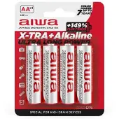 Aiwa - X-Tra Alkaline Aa Alkaline Batterie Lr6 Blister*4