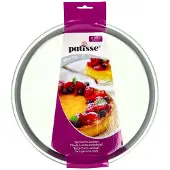 Patisse Kuchenform 28 x 3,5 cm Stahl silber