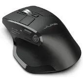 JLab Epic, rechts, Optisch, Bluetooth + USB Type-A, 2400 DPI, Schwarz