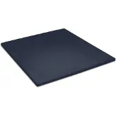 Cinderella Topper Spannbettlaken Marine (Satin)-90 x 220 cm