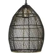 Light & Living - Hängeleuchte Meya - Schwarz/Gold - Ø20cm Hängelampe - Esstischlampe - Wohnzimmerlampe - Schlafzimmerlampe - Wohnzimmer